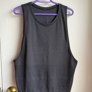 lululemon athletica Black Muscle Tee